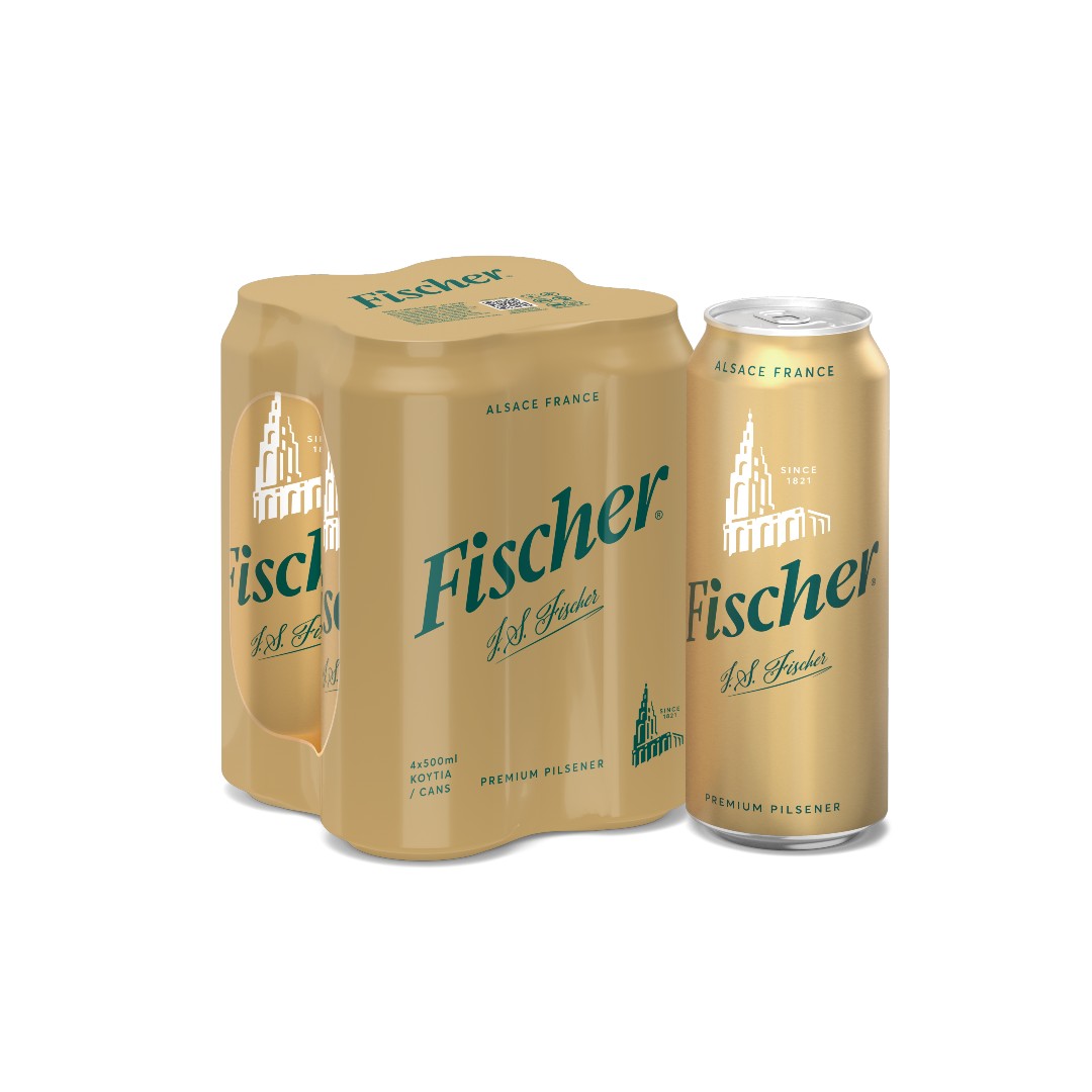 FISCHER ΜΠΥΡΑ ΚΟΥΤΙ 4*500ML
