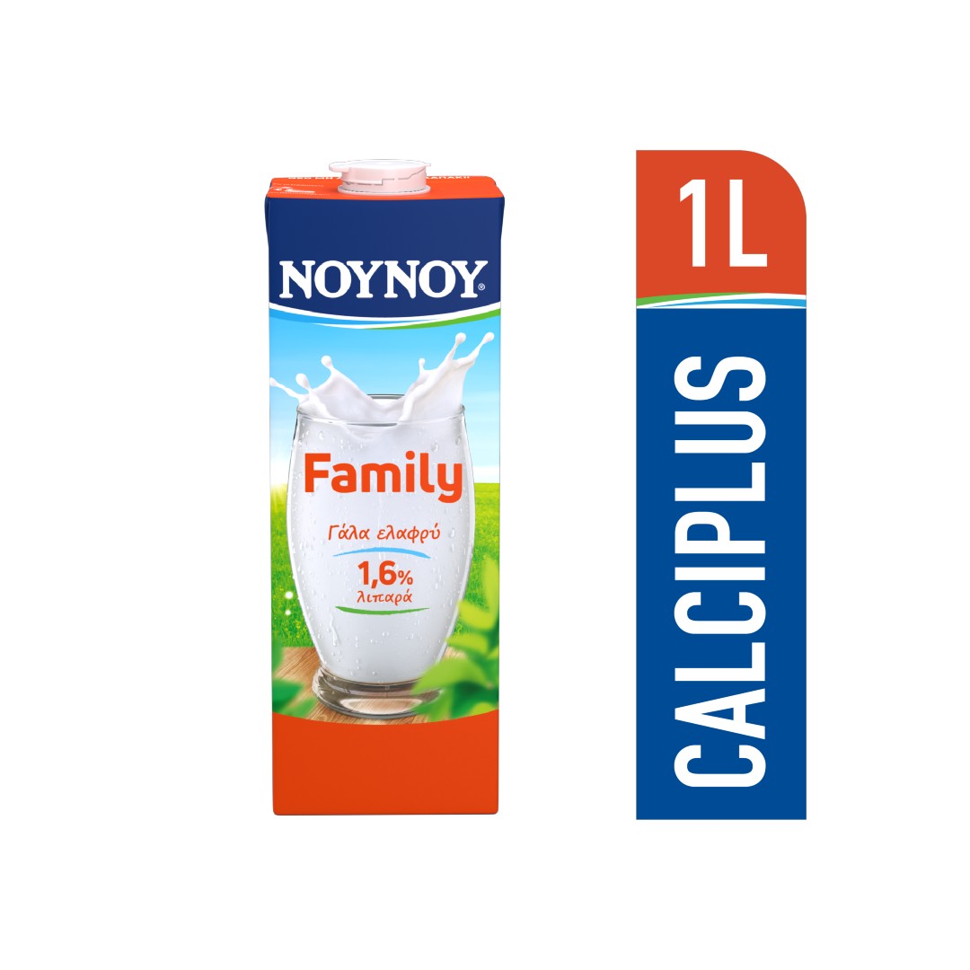ΝΟΥΝΟΥ ΓΑΛΑ FAMILY CALCIPLUS ΕΛΑΦΡΥ 1L