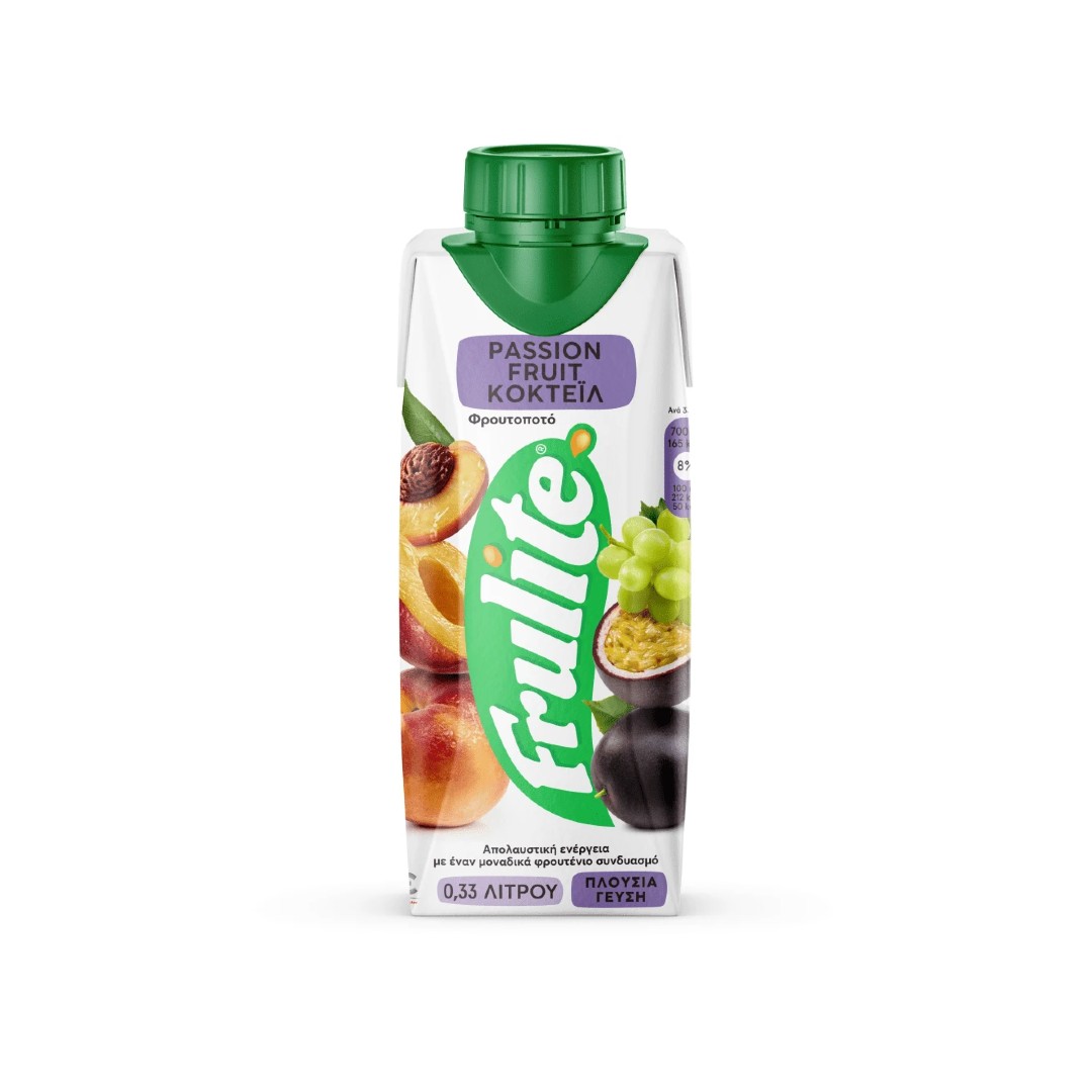 FRULITE PASSION FRUIT COCKTAIL 330ML