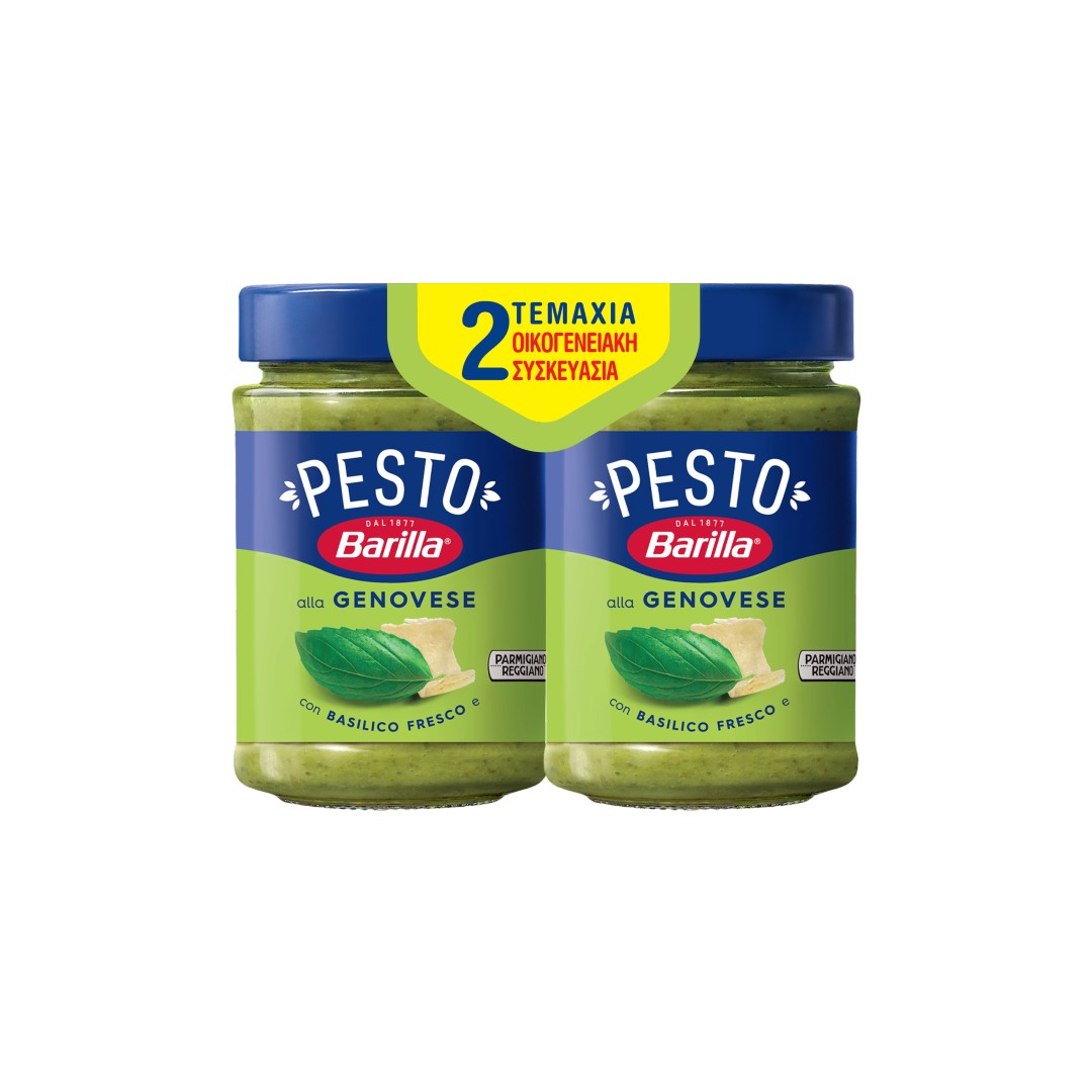 BARILLA ΣΑΛΤΣΑ PESTO GENOV.ΟΙΚΟΓ.ΣΥΣΚ.2*190ΓΡ