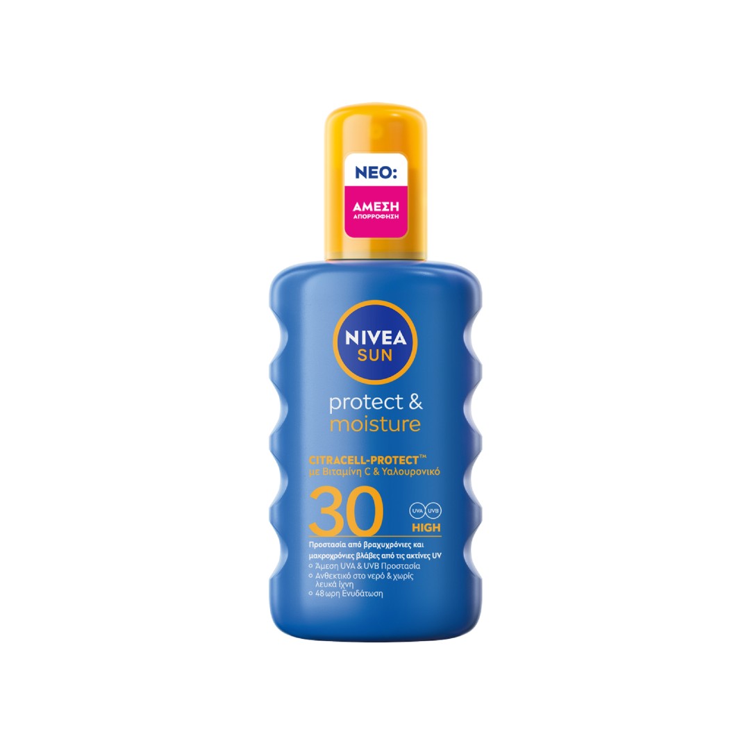 NIVEA SUN PROTECT & MOISTURE SPRAY SPF30 200ML