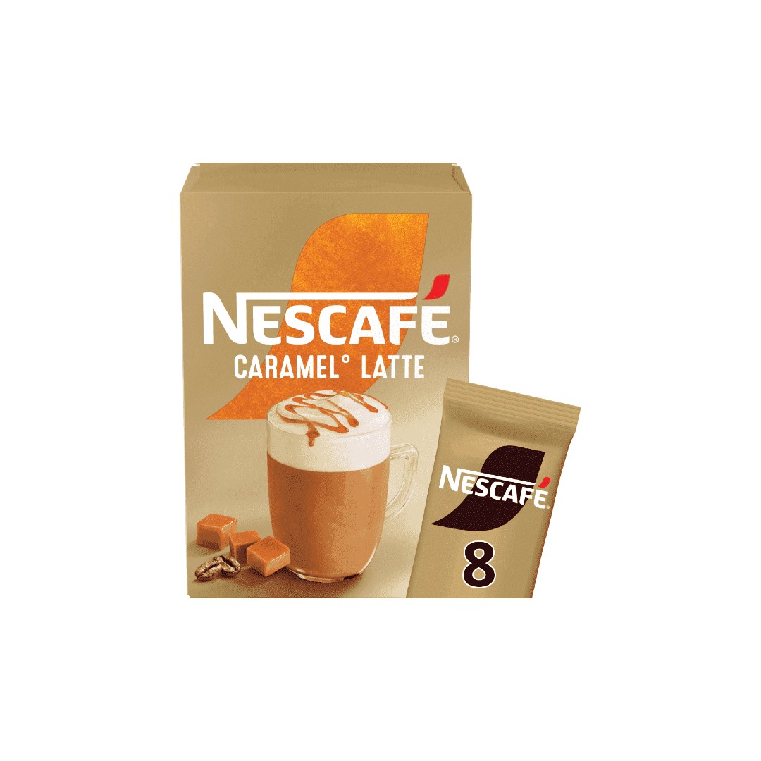 NESCAFE GOLD CARAMEL LATTE 8*17ΓΡ