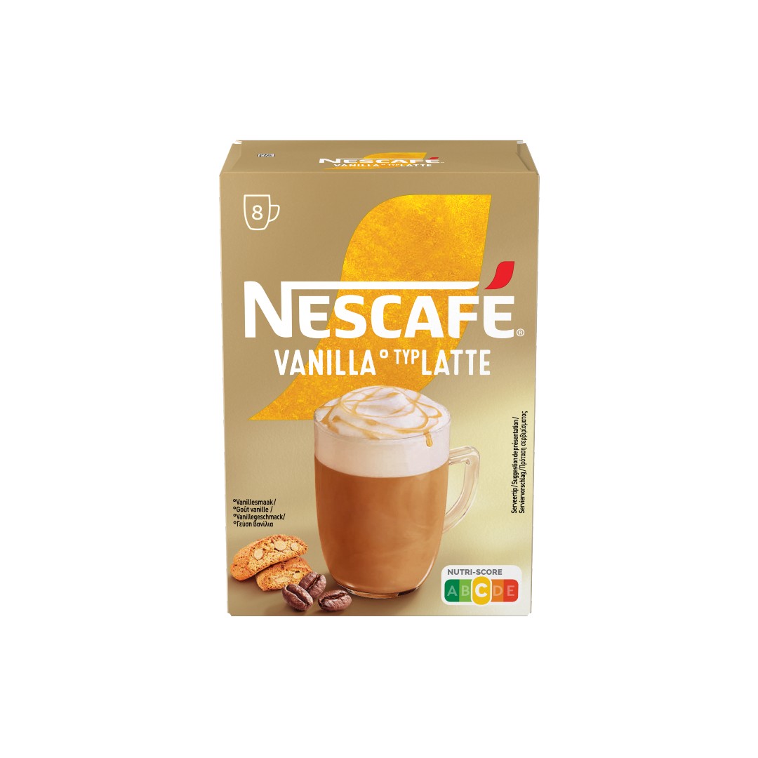 NESCAFE VANILLA LATTE 8*17ΓΡ