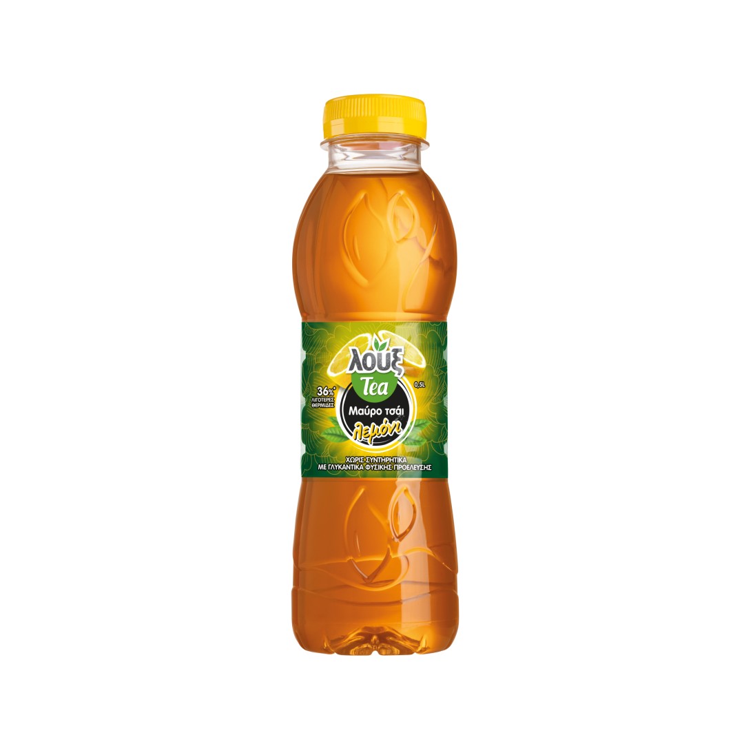 ΛΟΥΞ ICE TEA ΜΑΥΡΟ  ΤΣΑΙ ΛΕΜΟΝΙ 500ML