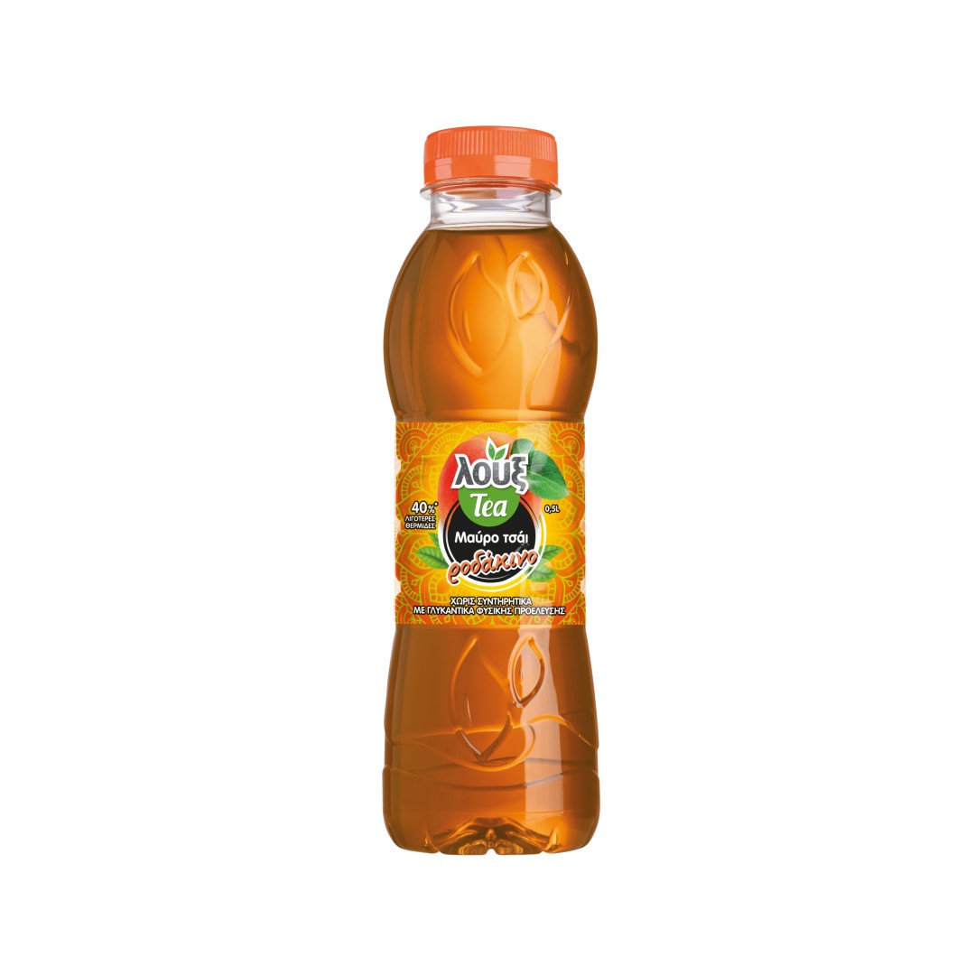 ΛΟΥΞ ICE TEA ΜΑΥΡO ΤΣΑΙ ΡΟΔΑΚΙΝΟ 500ML