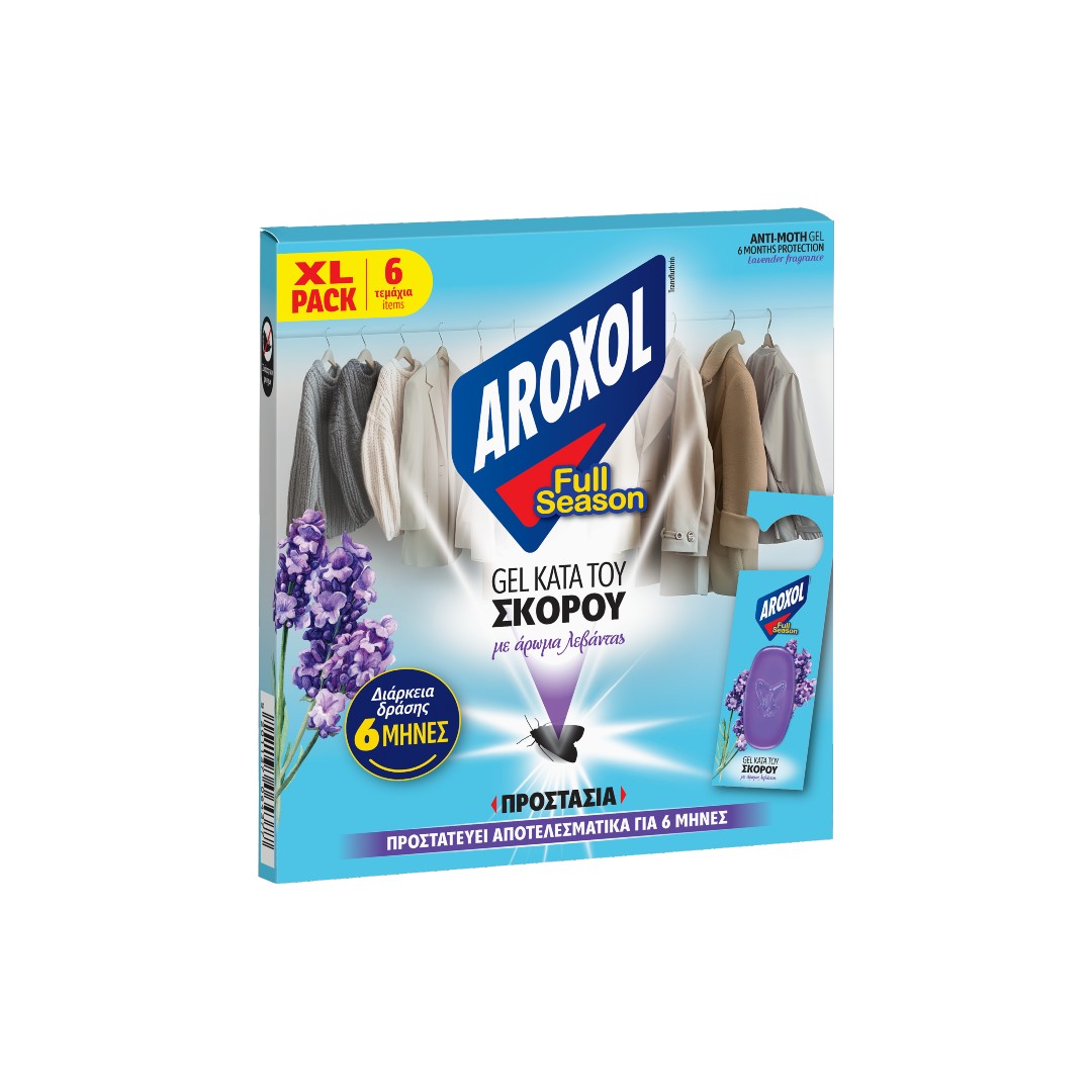 AROXOL ΣΚΟΡ/ΝΟ GEL FULL SEAS ΛΕΒΑΝΤΑ 6Τ