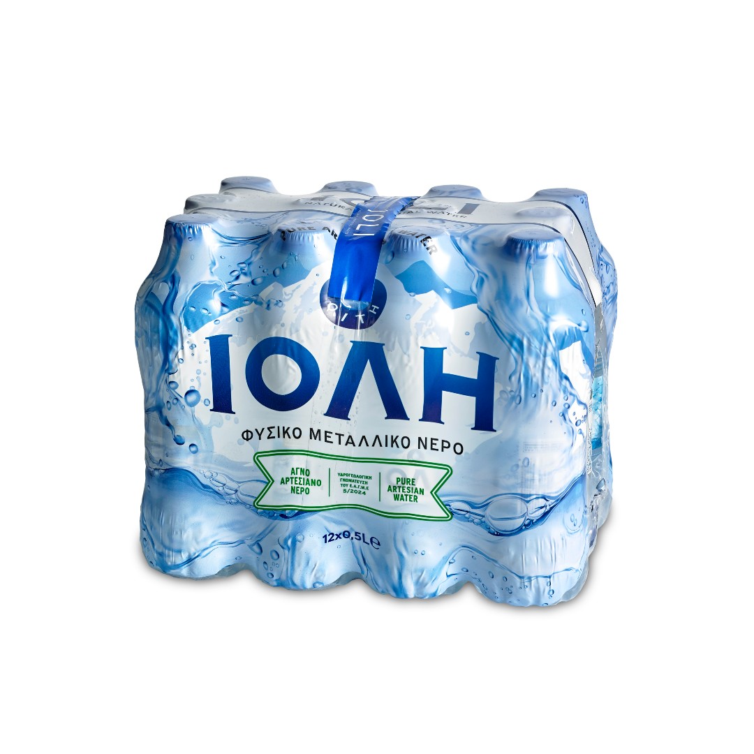 ΙΟΛΗ ΝΕΡΟ ΦΥΣΙΚΟ ΜΕΤΑΛΛΙΚΟ PET 12*500ML