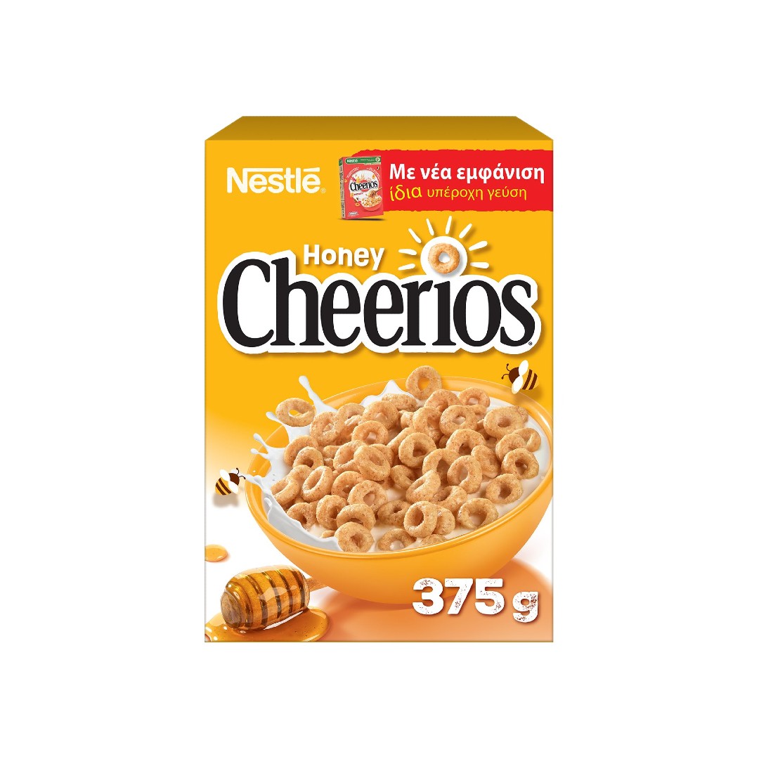 NESTLE CHEERIOS ΜΕ ΜΕΛΙ 375ΓΡ
