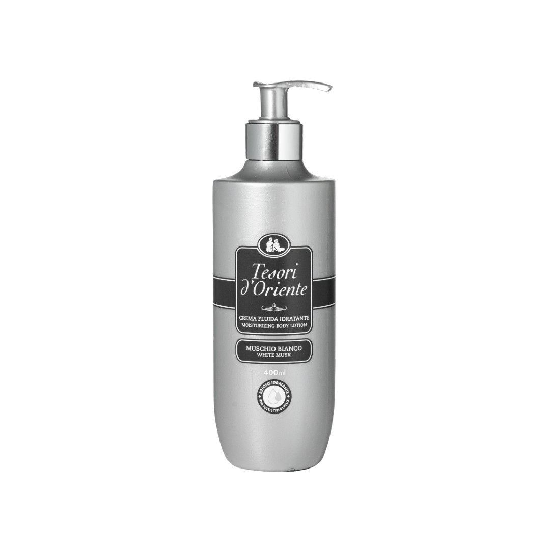 TESORI BODY LOTION WHITE MUSK 400ML