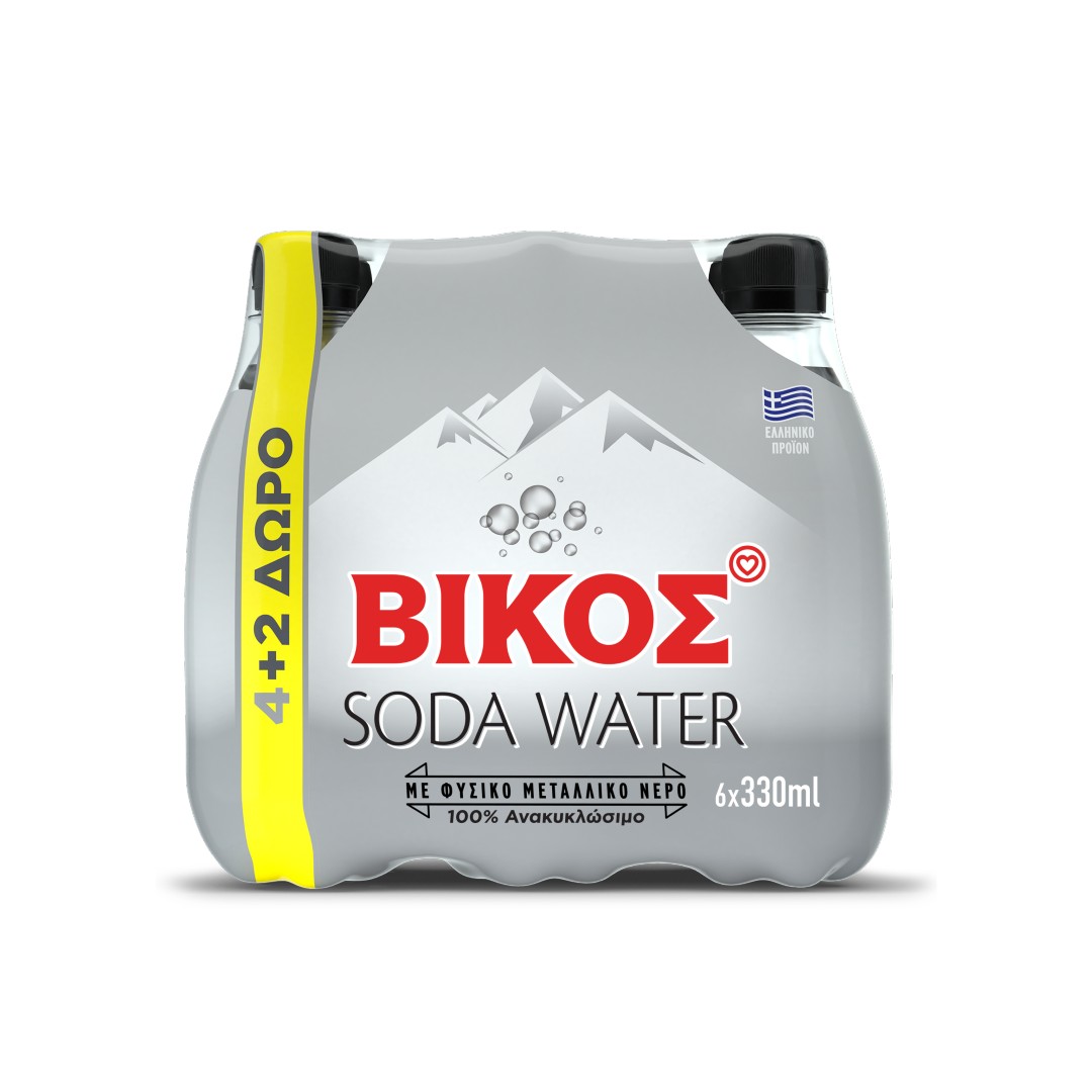 ΒΙΚΟΣ ΣΟΔΑ 6*330ML (4+2)Δ