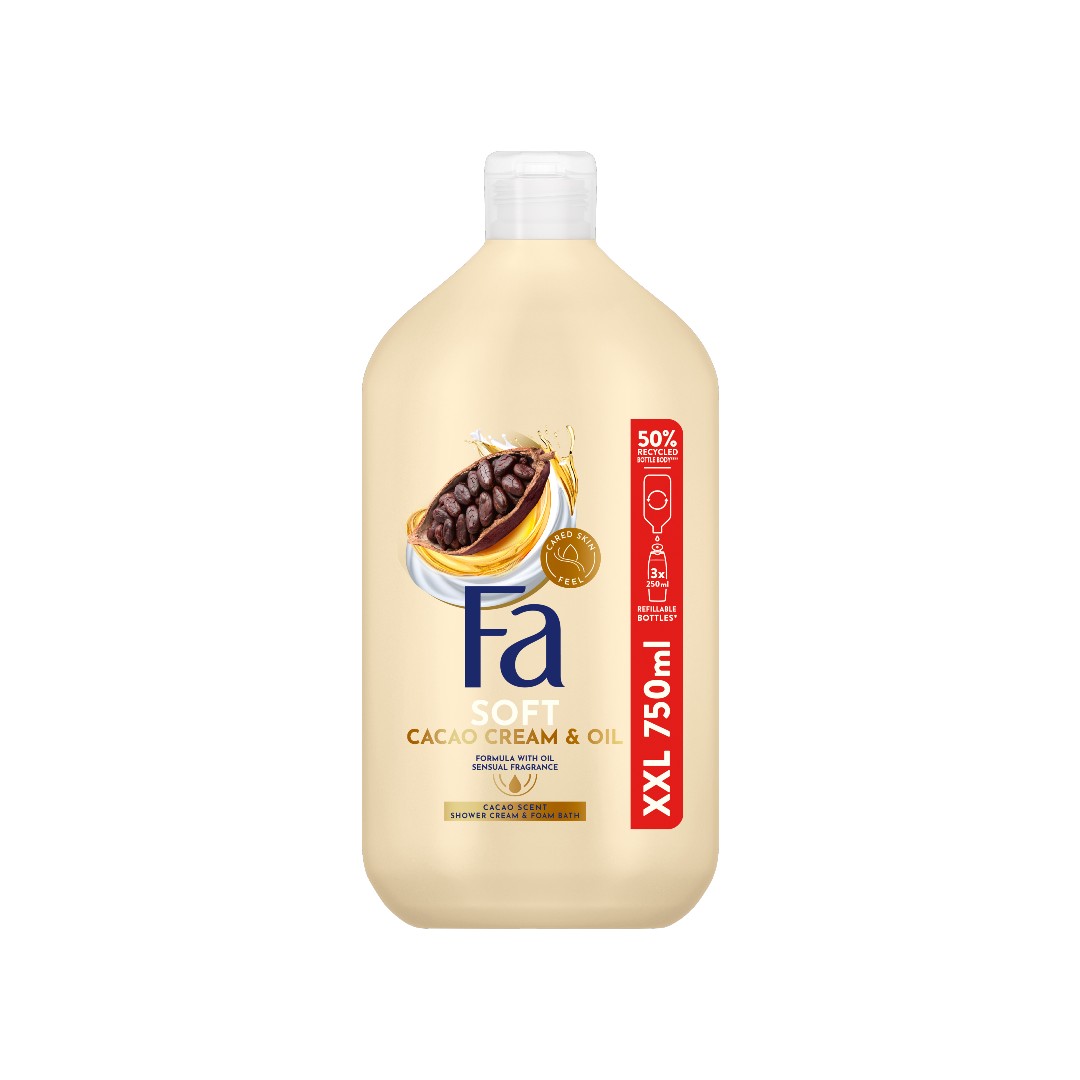 FA ΑΦΡΟΛ. CREAM & OIL CACAO & COCO 750ML