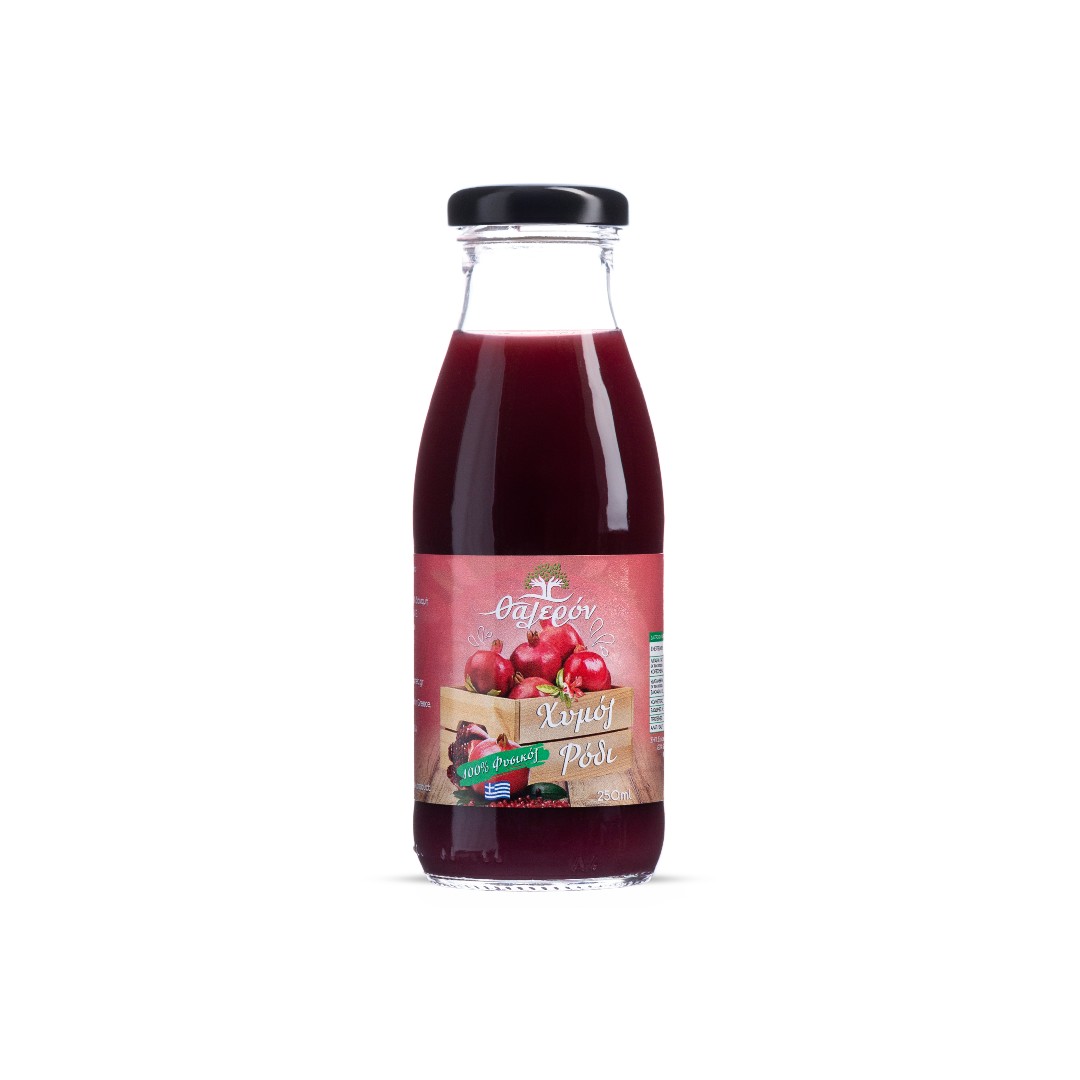 ΘΑΛΕΡΟΝ ΦΥΣΙΚΟΣ ΧΥΜΟΣ ΡΟΔΙ 250ML