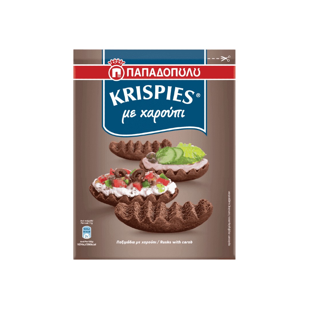 ΠΑΠΑΔΟΠΟΥΛΟΥ KRISPIES ΧΑΡΟΥΠΙ 200ΓΡ