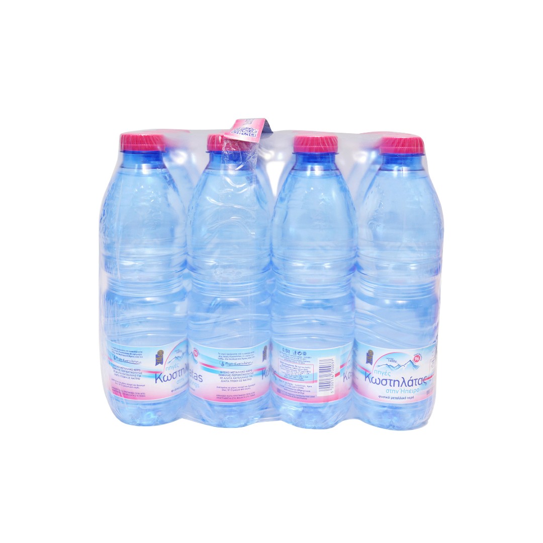 ΠΗΓΕΣ ΚΩΣΤΗΛΑΤΑΣ   ΦΥΣΙΚΟ ΜΕΤΑΛΛΙΚΟ ΝΕΡΟ  12*500ML