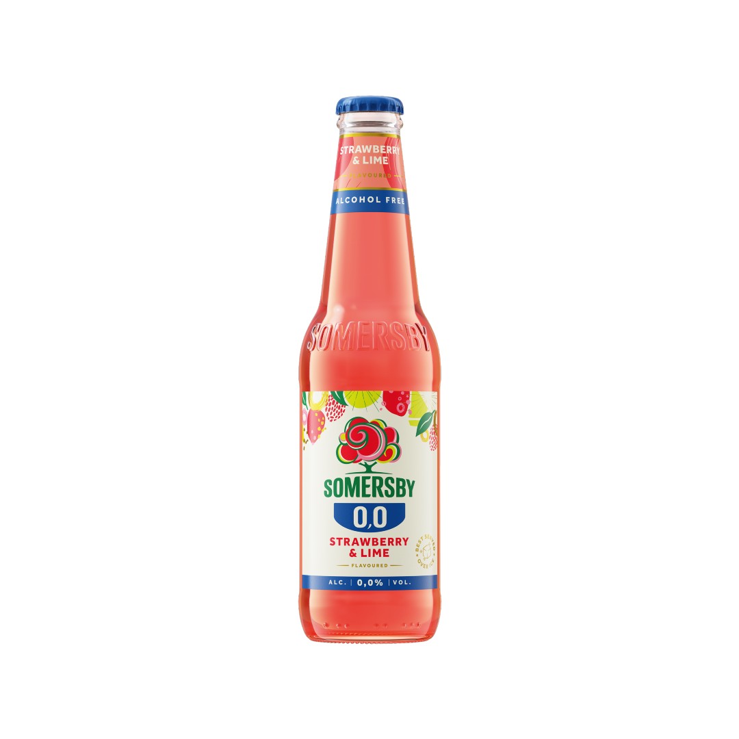 SOMERSBY ΦΡΑΟΥΛΑ & ΛΑΙΜ ΦΙΑΛΗ 0% 330ML