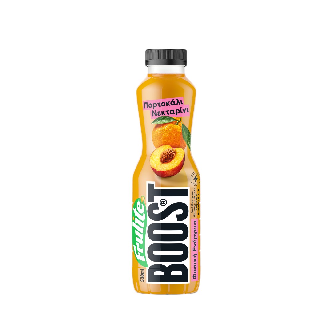 FRULITE BOOST ΝΕΚΤΑΡΙΝΙ-ΠΟΡΤΟΚΑΛΙ 500ML