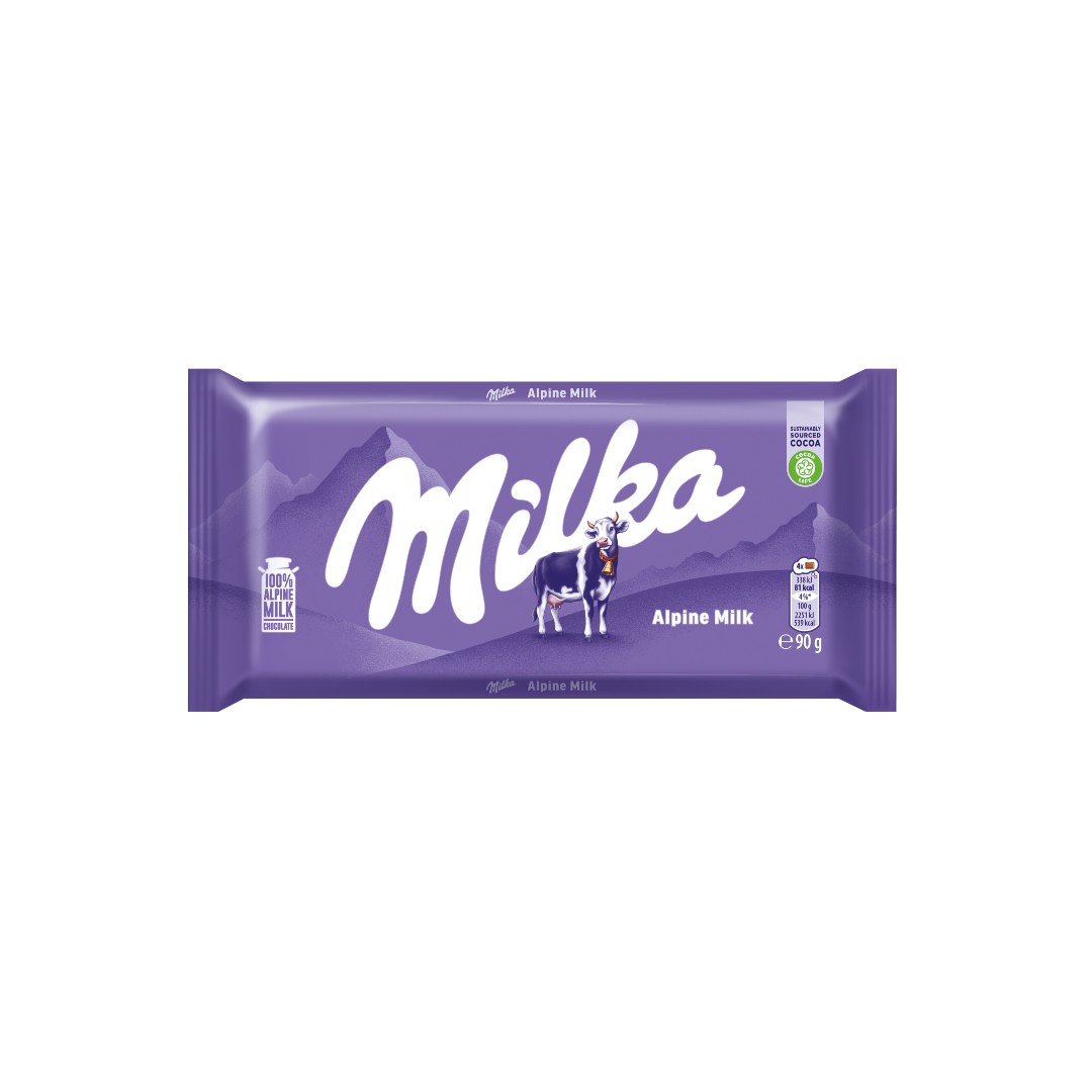 MILKA ΣΟΚΟΛΑΤΑ ALPINE 90ΓΡ