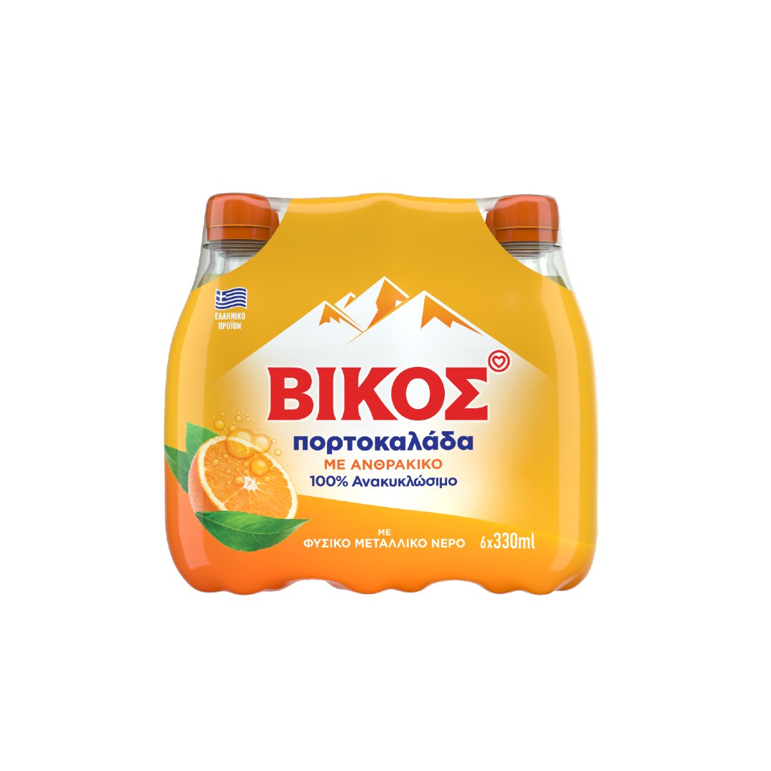 ΒΙΚΟΣ ΠΟΡΤΟΚΑΛΑΔΑ PET    6*330ML