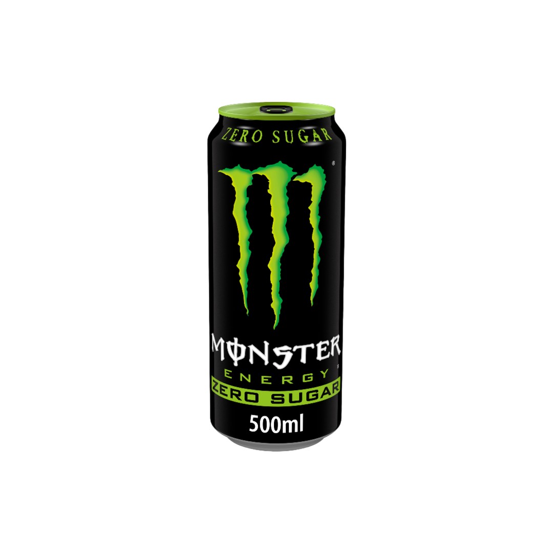 MONSTER ENERGY DRINK    GREEN ZERO 500ML