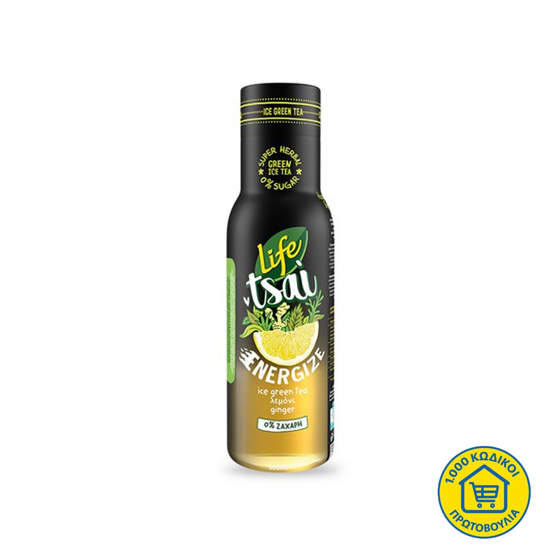 LIFE ΤΣΑΙ ΛΕΜΟΝΙ    GINGER 500ML