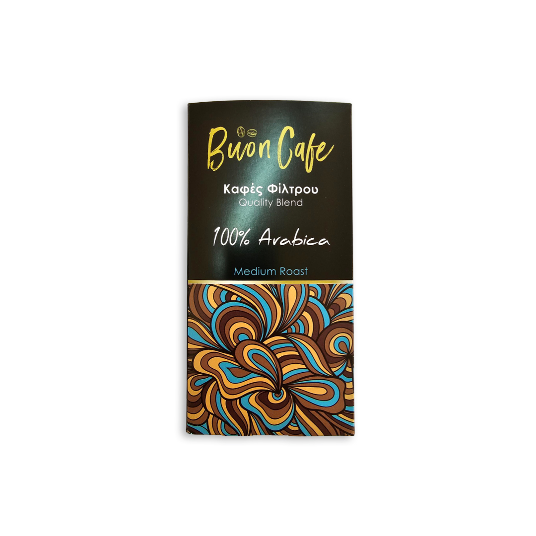 BUON CAFE ΚΑΦΕΣ ΦΙΛΤΡΟΥ 100% ARABICA 250ΓΡ