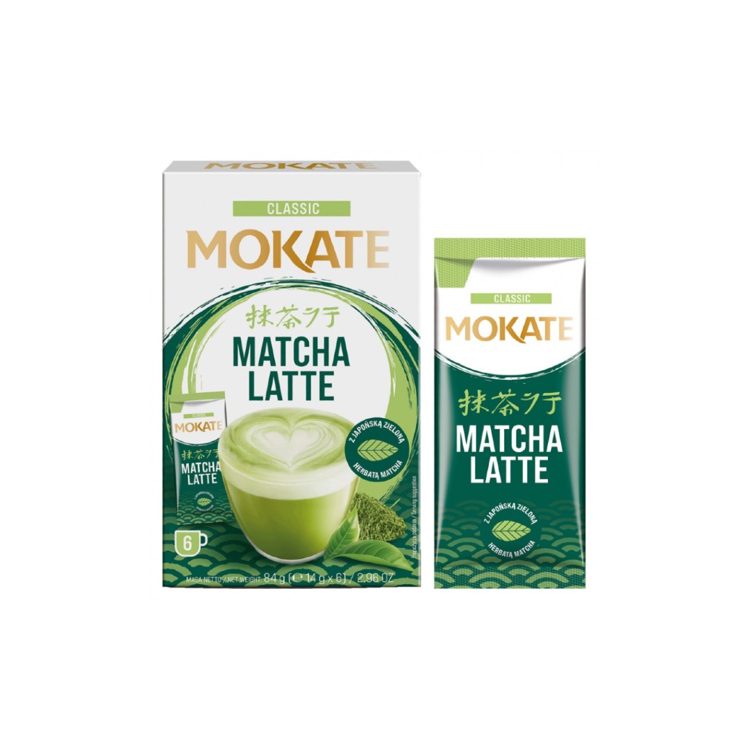 MOKATE MATCHA LATTE CLASSIC 6*14ΓΡ