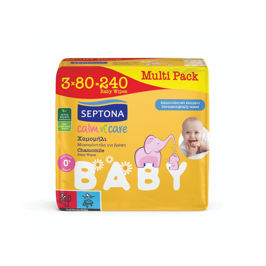 SEPTONA ΜΩΡΟΜΑΝΤΗΛΑ ΧΑΜΟΜΗΛΙ MULTIPACK 3*80Τ