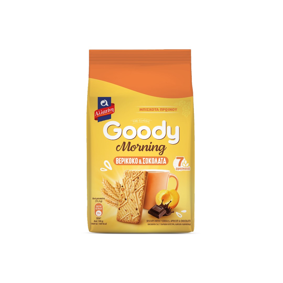 ΑΛΛΑΤΙΝΗ GOODY MORNING ΒΕΡΙΚΟΚΟ & ΣΟΚΟΛΑΤΑ 160ΓΡ
