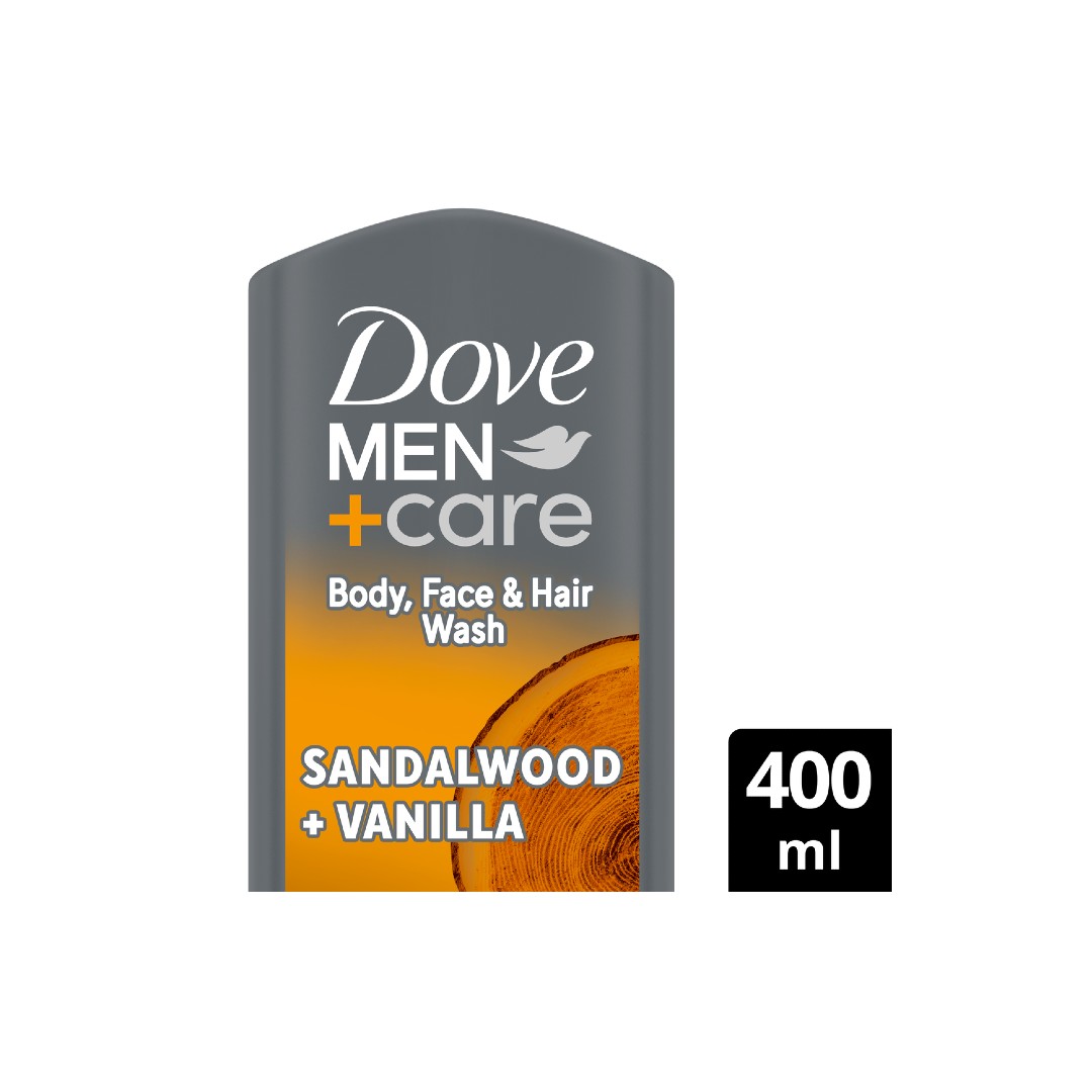 DOVE MEN ΝΤΟΥΣ SANDALWOOD & VANILLA 400ML