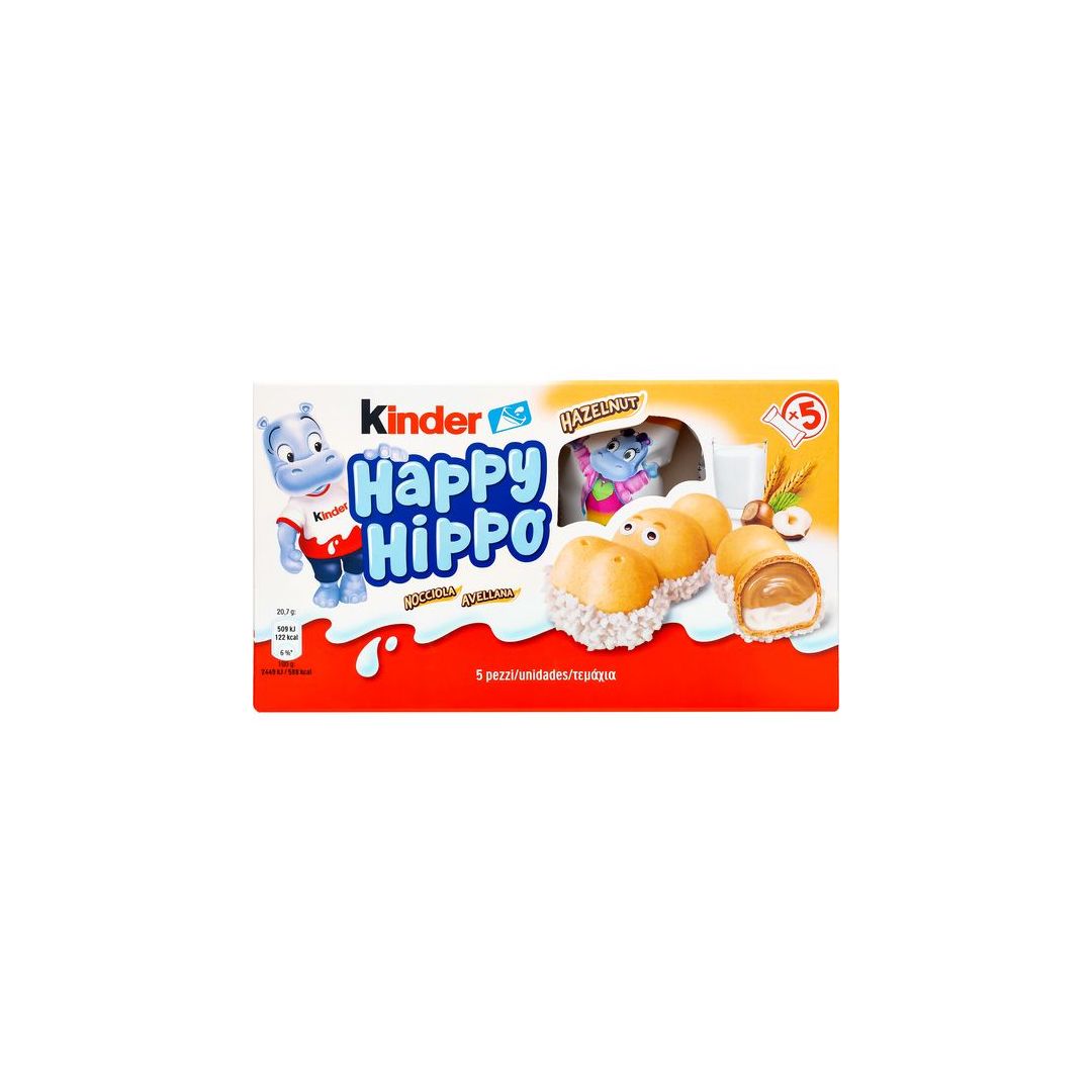 KINDER HAPPY HIPPO ΒΑΝΙΛΙΑ 5Τ