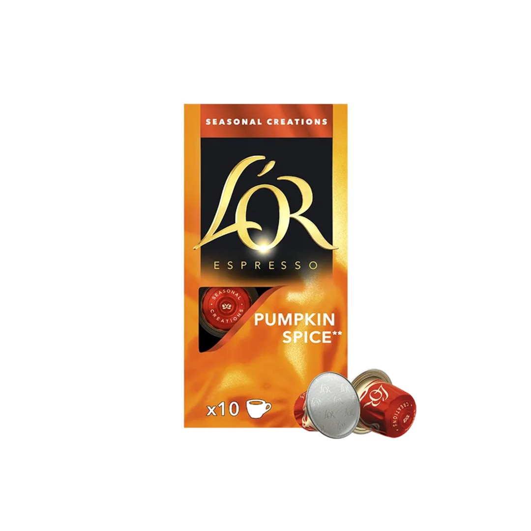 LOR ΚΑΦΕΣ PUMPKIN SPICE CAPS 10ΤΕΜ