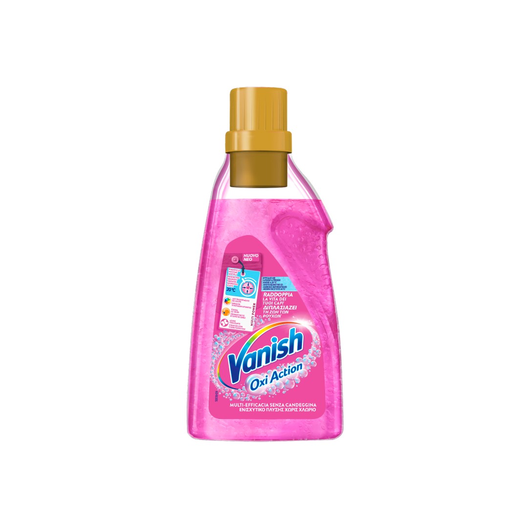 VANISH OXI ACTION PINK GEL 750ML
