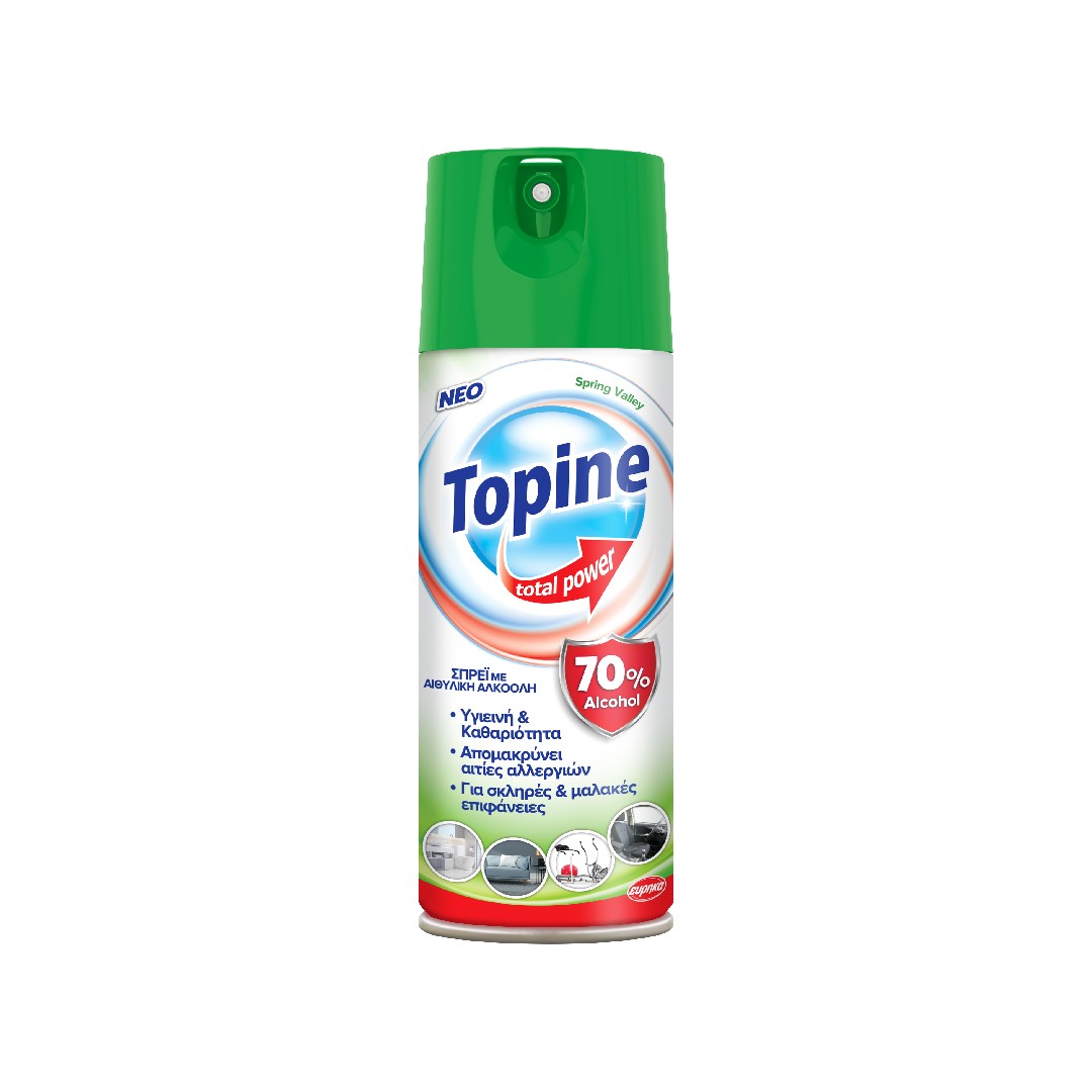 TOPINE ΑΠΟΛ/ΚΟ SPRAY TOTAL POWER SPRING VALLEY 400ML
