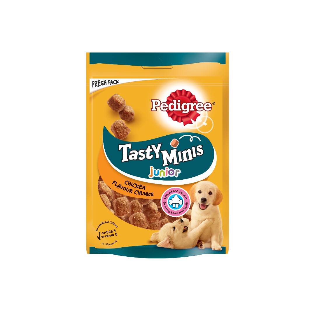 PEDIGREE ΣΝΑΚ ΣΚΥΛΟΥ TASTY MINIS JUNIOR ΚΟΤ.125ΓΡ