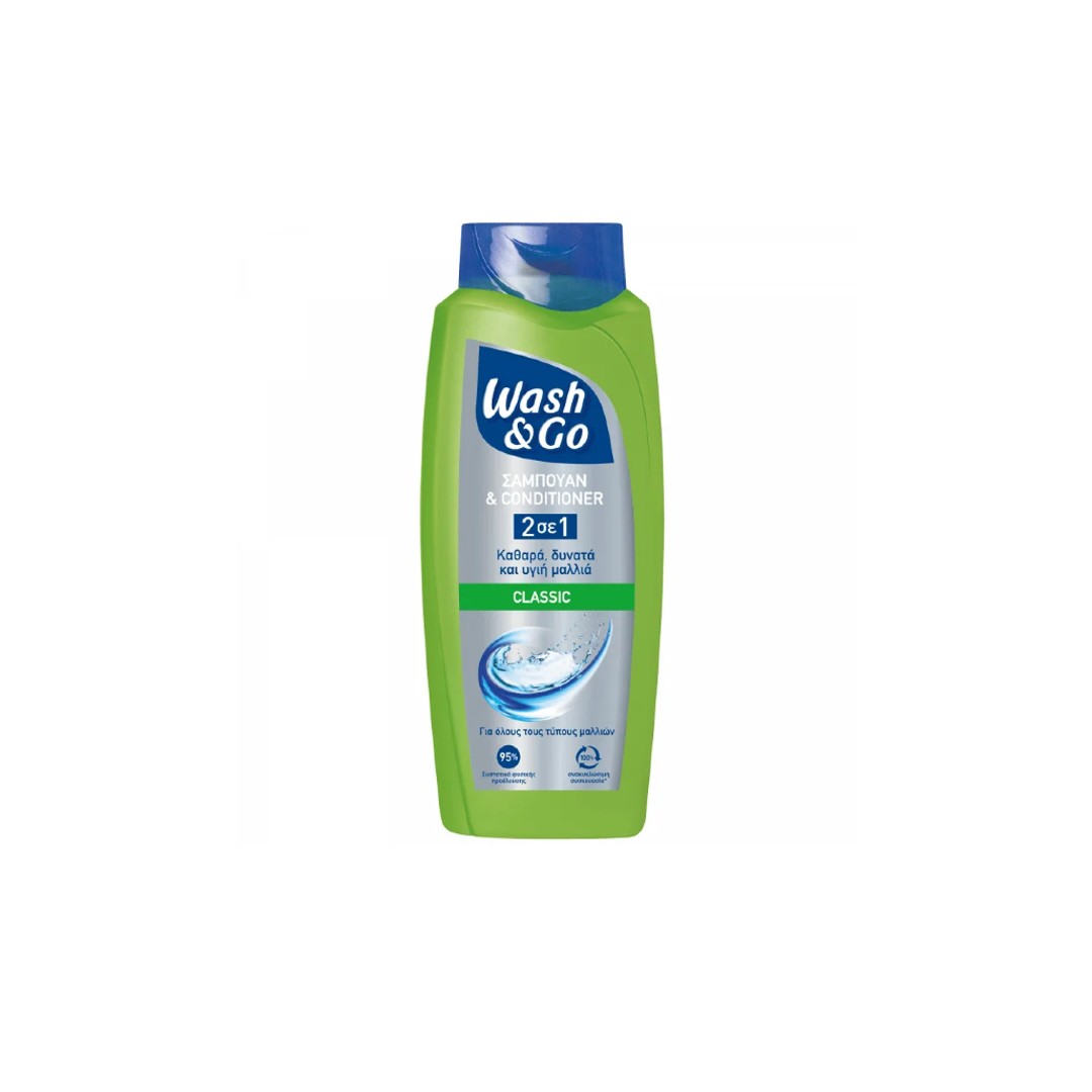 WASH & GO ΣΑΜΠ. 2IN1 CLASSIC 650ML