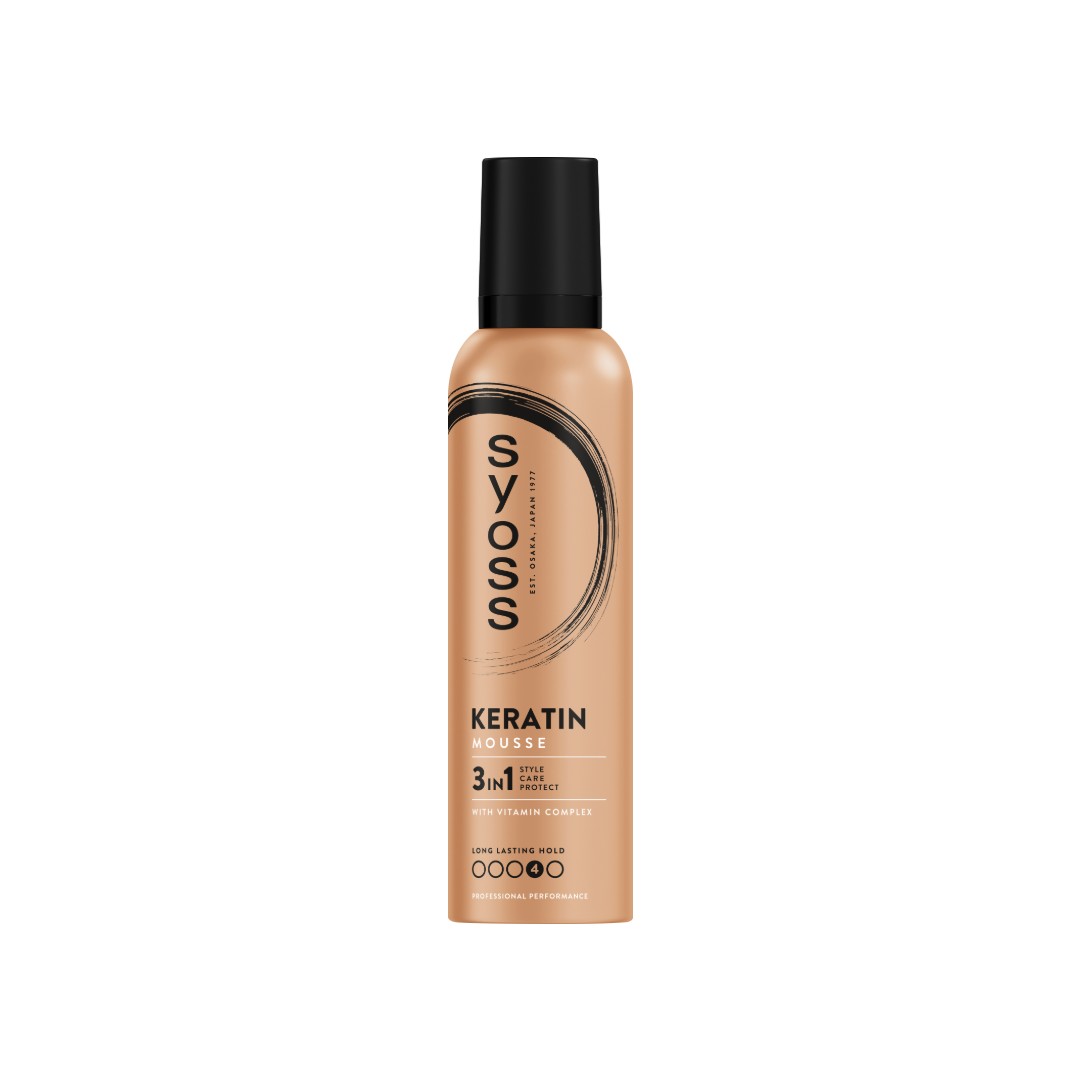 SYOSS MOUSSE KERATIN 250ML