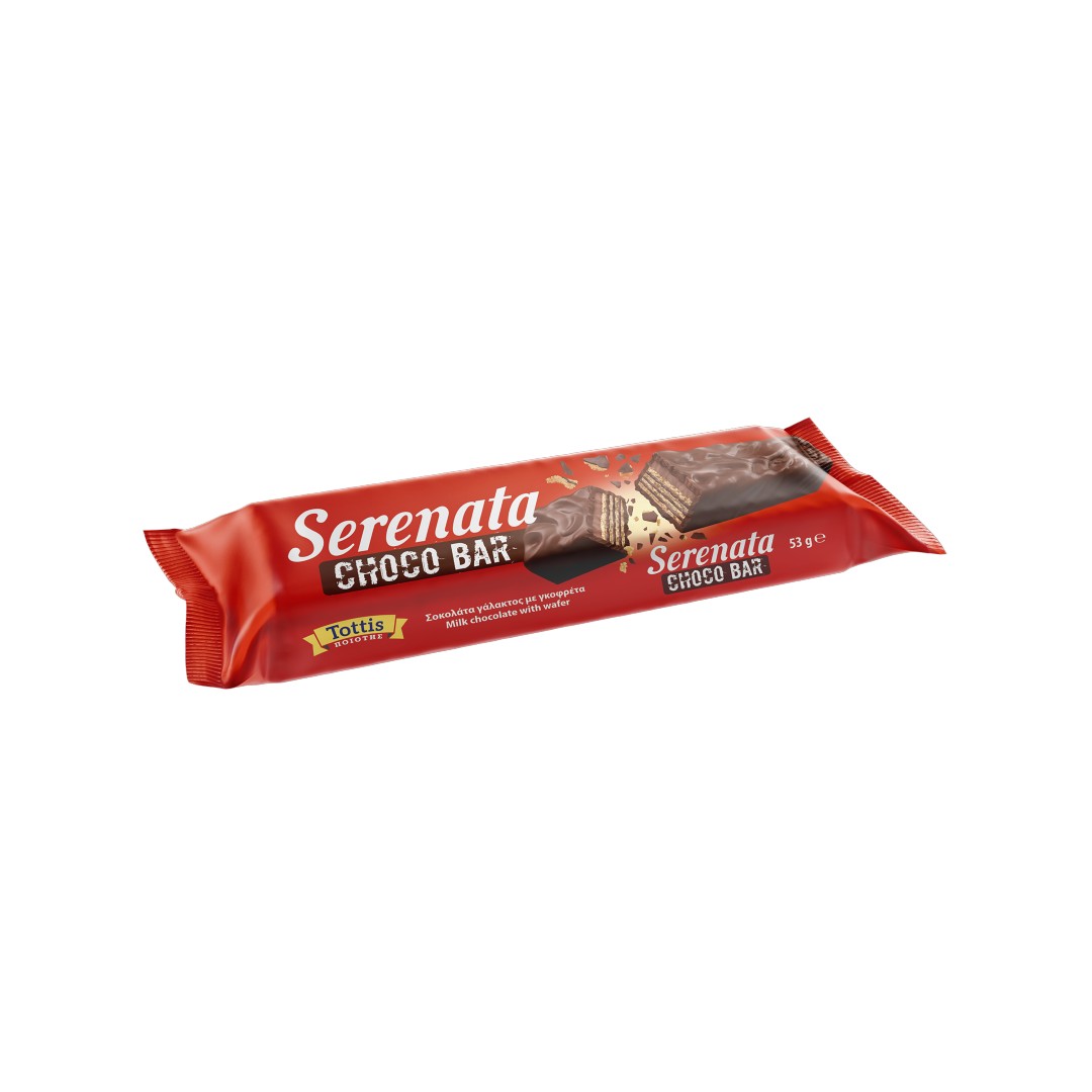 SERENATA CHOCO BAR ΜΠΑΡΑ ΣΟΚ.ΓΑΛ. ΜΕ ΓΚΟΦΡΕΤΑ 53ΓΡ