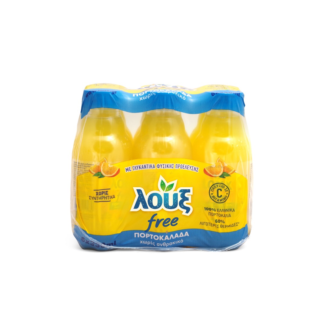 ΛΟΥΞ ΠΟΡΤΟΚΑΛΑΔΑ Χ.     ΑΝ.FR SUGAR 6*330ML