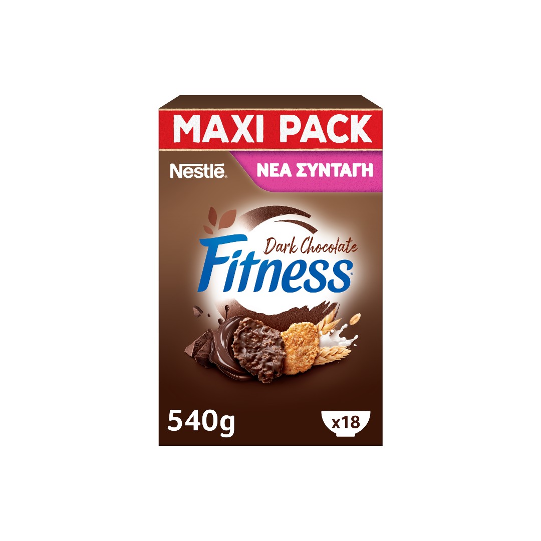 FITNESS ΔΗΜΗΤΡΙΑΚΑ ΜΑΥΡΗ ΣΟΚΟΛΑΤΑ 540ΓΡ