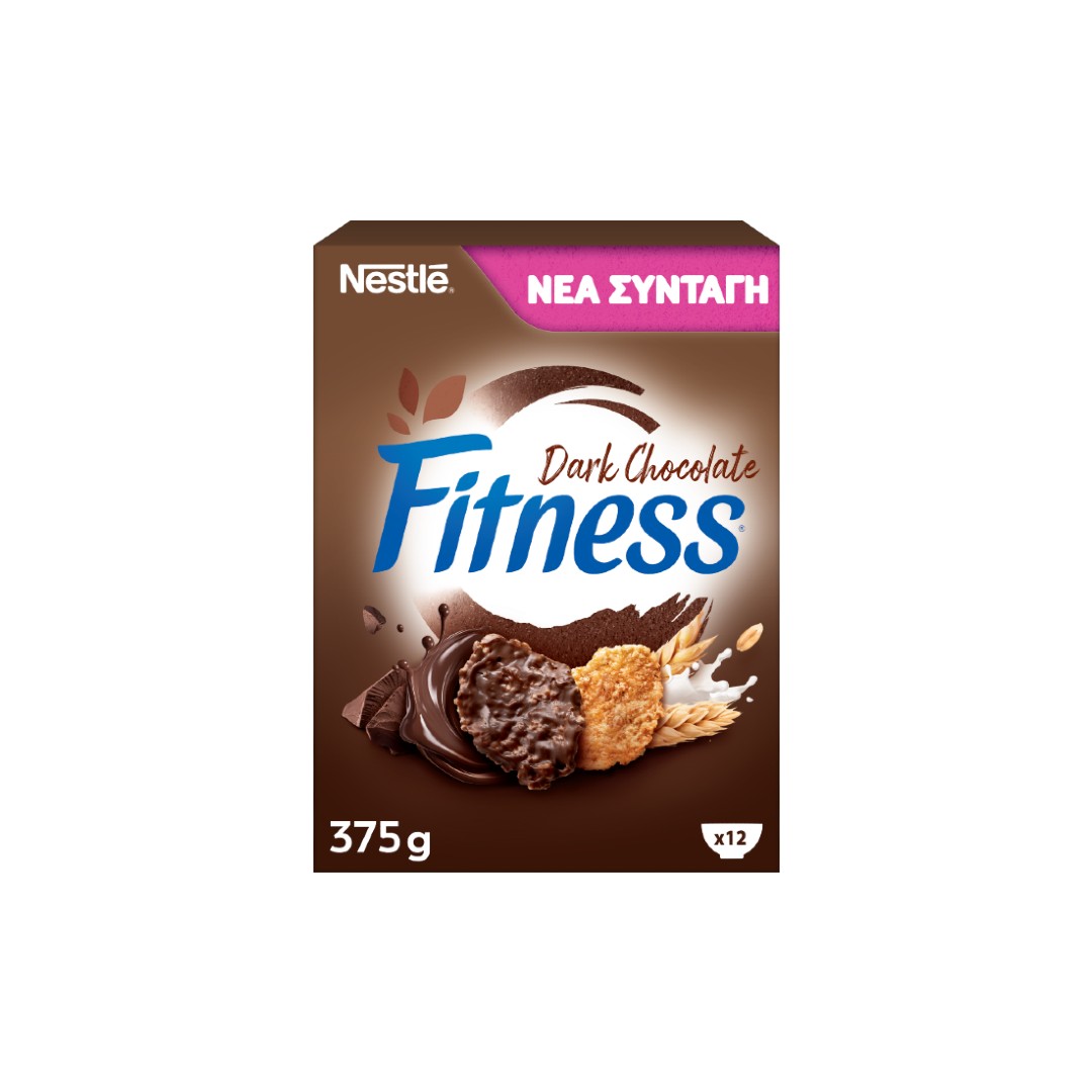 FITNESS ΔΗΜΗΤΡΙΑΚΑ ΜΑΥΡΗ ΣΟΚΟΛΑΤΑ 375ΓΡ