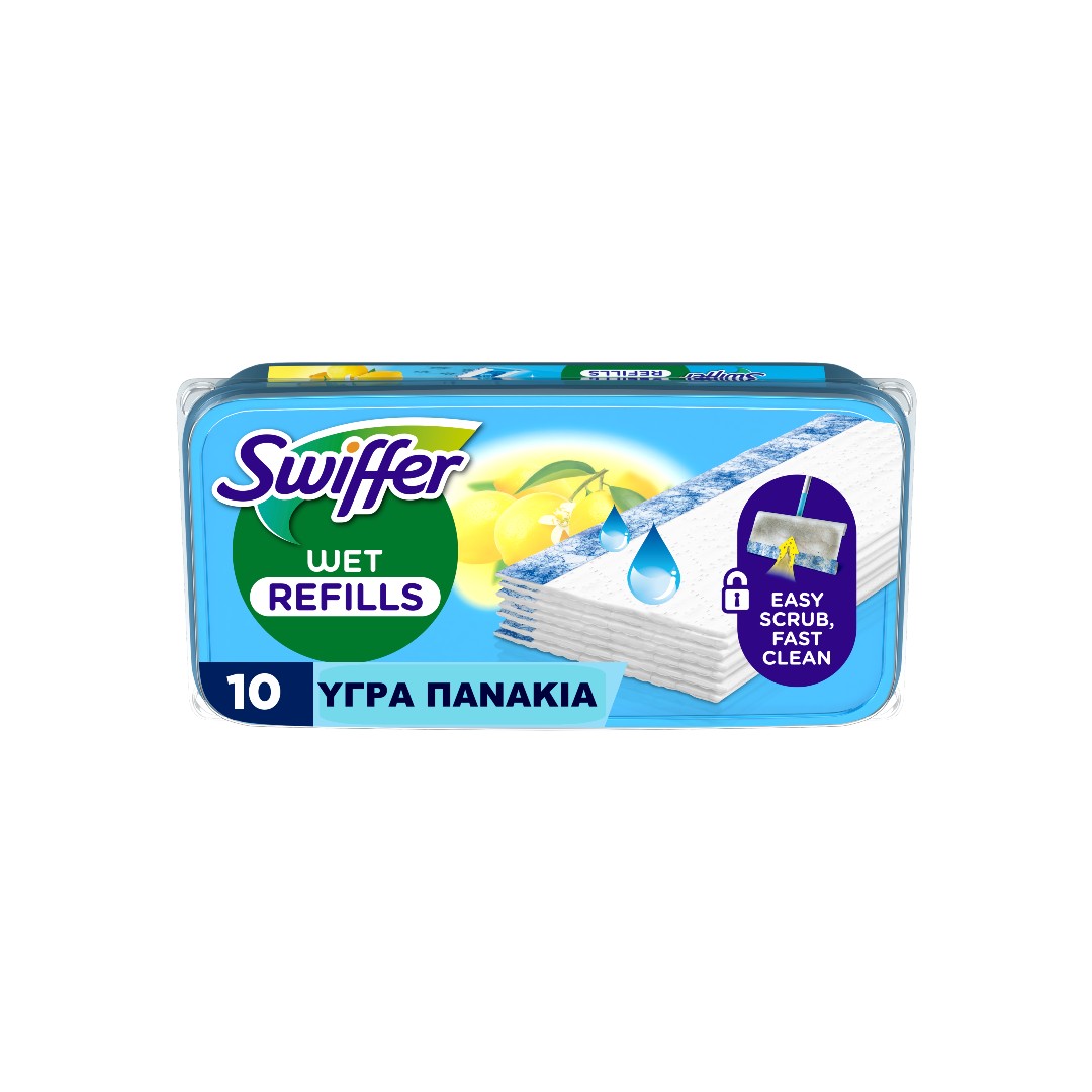 SWIFFER ΑΝΤ/ΚΑ ΠΑΝΑΚΙΑ ΥΓΡΑ 10T