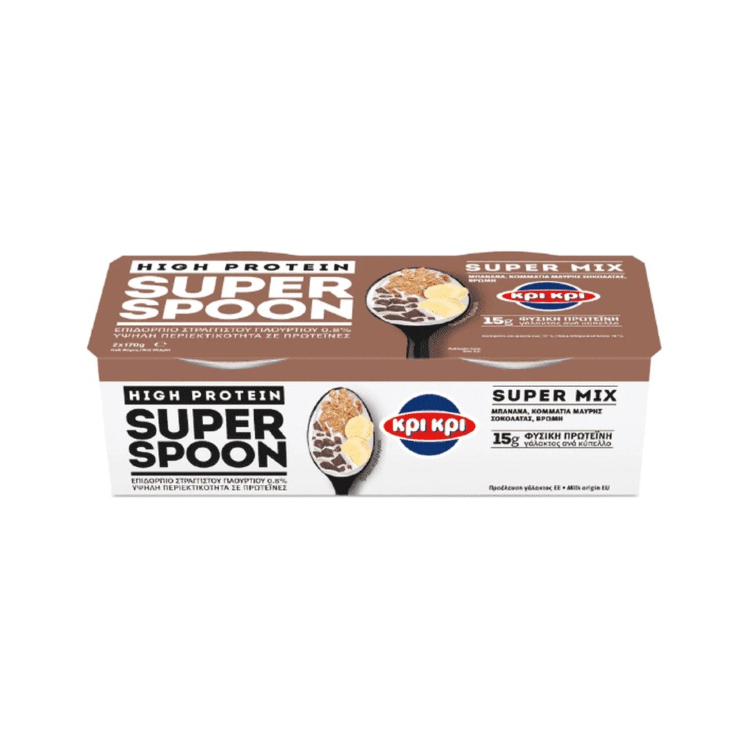 ΚΡΙ ΚΡΙ S.SPOON ΣΟΚΟΛ.-ΜΠΑΝΑΝΑ 2*170ΓΡ
