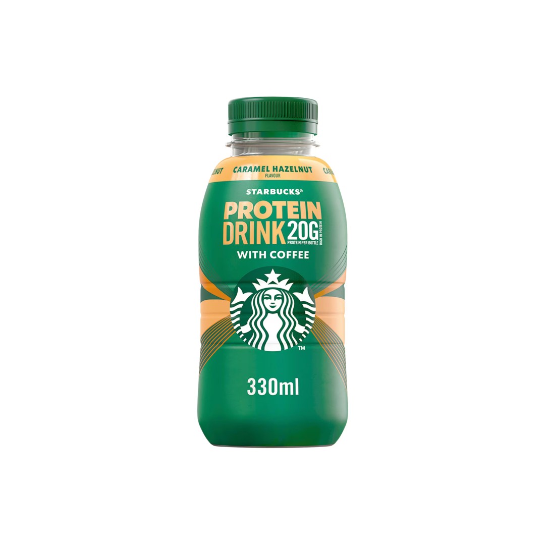 STARBUCKS PROTEIN CARAMEL HAZELNUT 330ML