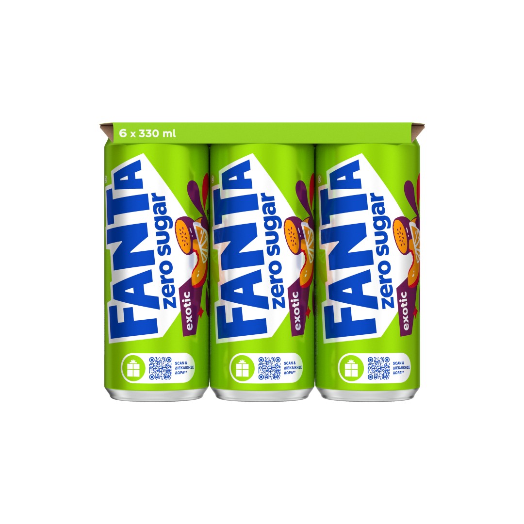 FANTA EXOTIC ZERO KOYTI 6*330ML