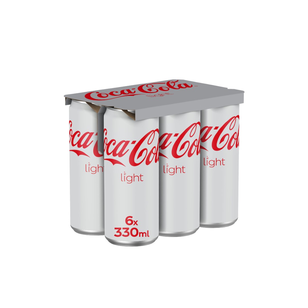 COCA COLA LIGHT SLK ΚΟΥΤΙ  6*330ML