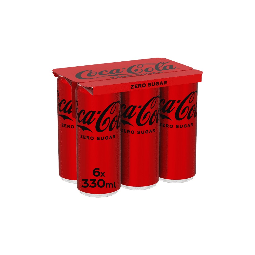 COCA COLA ZERO  SLK ΚΟΥΤΙ   6*330ML