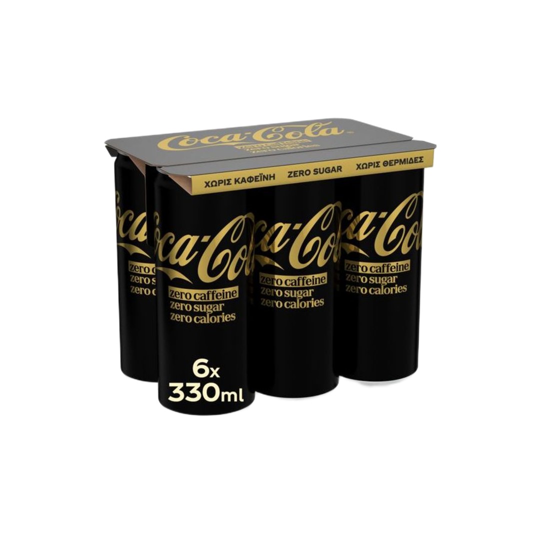 COCA COLA ZERO CAF.FREE 6*330ML