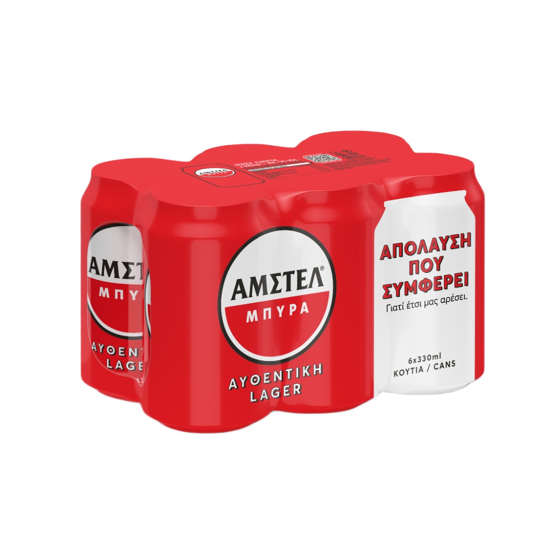 AMSTEL ΚΟΥΤΙ 6*330ML