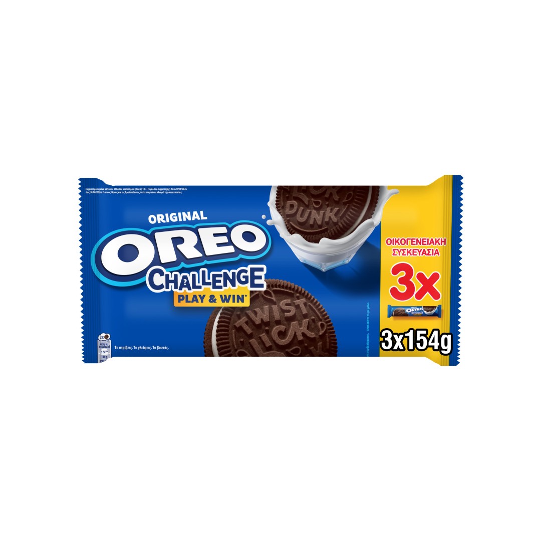OREO ΜΠΙΣΚΟΤΑ ΒΑΝΙΛΙΑ ΟΙΚ.ΣΥΣΚ.3*154ΓΡ