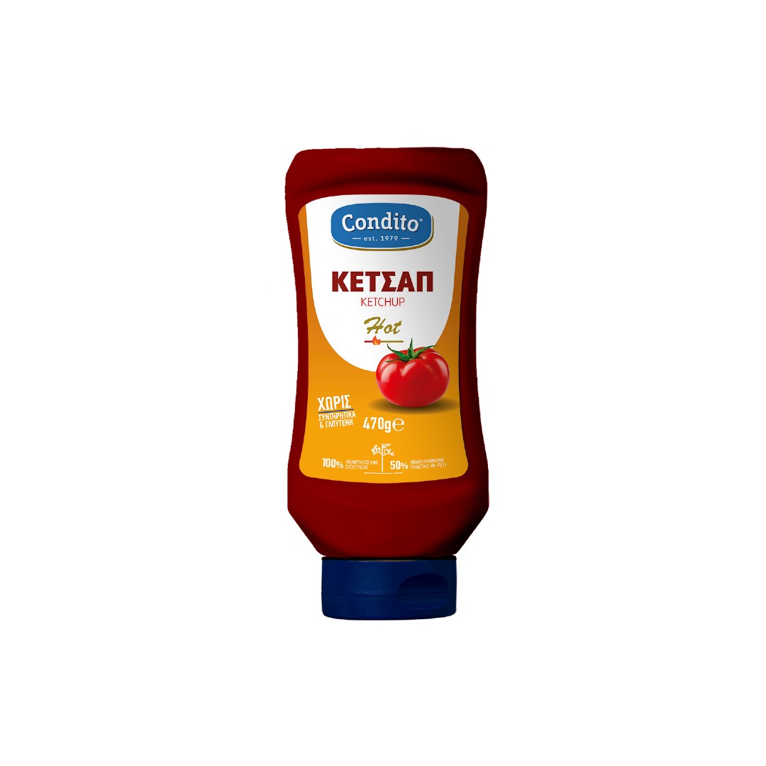 CONDITO ΚΕΤΣΑΠ HOT T/D Χ.ΓΛ. 470ΓΡ